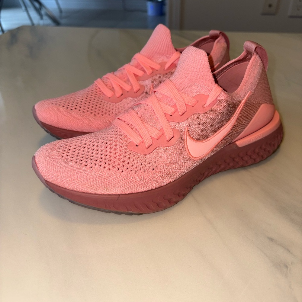 Nike Pink Flyknit Runners